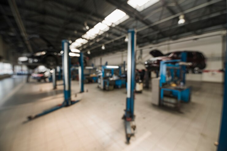Car Service Centers Interior